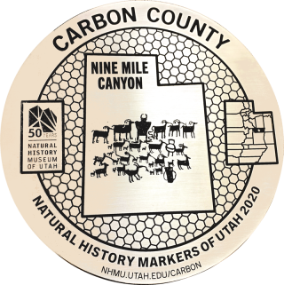 Carbon County marker graphic
