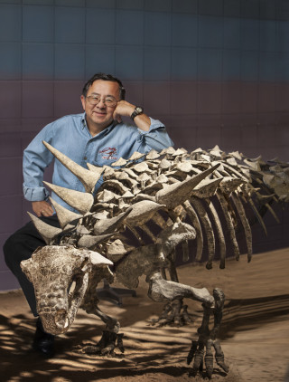 Dr. Kenneth Carpenter, director and curator of paleontology at the Prehistoric Museum, Utah State University Eastern.