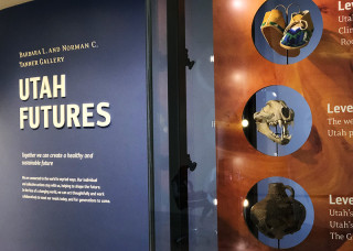 The Utah Futures Gallery at NHMU.