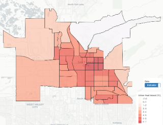Heat Map of Salt Lake City