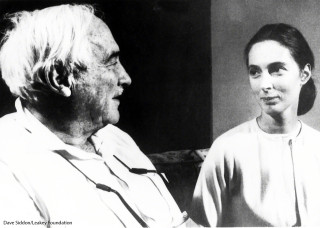 Lewis Leakey and Jane Goodall