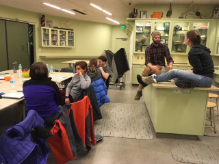 Group of Fellows conversing