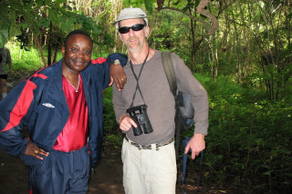 Bill Newmark and local guide