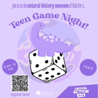 Imagine how fun it would be to see a purple dinosaur playing games. That&#039;s how fun the 2025 Critical Action Lab Teen Game Night will be!