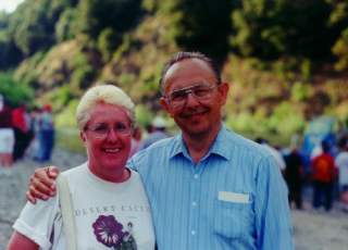 portrait of george and elaine