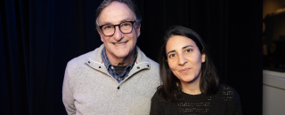 Ira Flatow and Flora Lichtman from Science Friday
