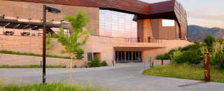 The exterior of the Natural History Museum of Utah