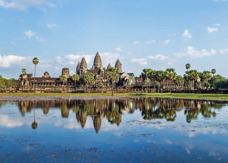 An image of the Angkor Wat Temple Complex