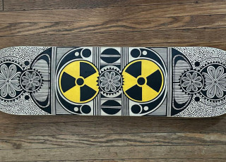 Horizontal Radiation Skateboard by Rowan Harrison