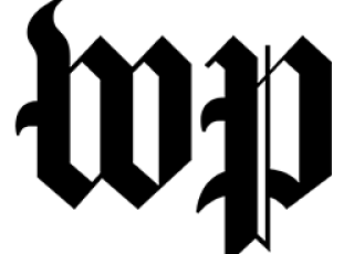 A logo of The Washington Post