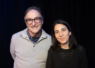 Ira Flatow and Flora Lichtman from Science Friday